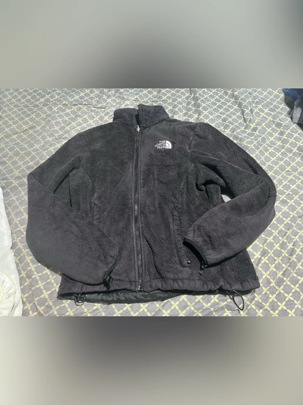 🦇 The North Face Black Fleece Jacket - Full-Zip Cozy Outerwear